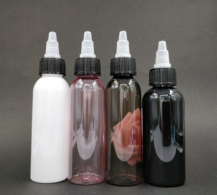 Bouteilles en plastique à vis personnalisées avec des capacités multiples pour le stockage de liquide