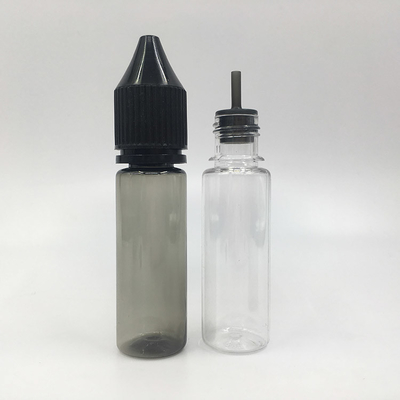 Bouteilles de PET et de liquide personnalisables avec une forme ronde et une conception personnalisée imprimée sur écran