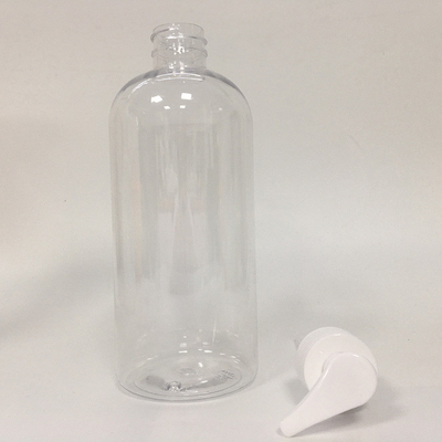 Bouteille de pompe de distribution PETG respectueuse de l'environnement de 118 mm de hauteur