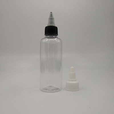 Bouteilles en plastique à vis de couleur personnalisée avec scellés sécurisés pour un stockage durable
