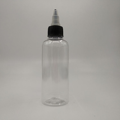 Bouteilles en plastique à vis de couleur personnalisée avec scellés sécurisés pour un stockage durable