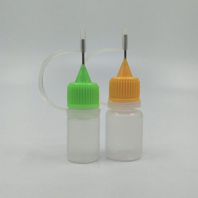 Bouteilles gouttelettes en verre lisse avec bouchon à vis pour les huiles essentielles et l'aromathérapie
