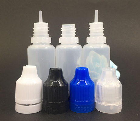 Bouteilles de gouttelettes en verre noir transparentes personnalisables pour liquide avec bouchon à vis