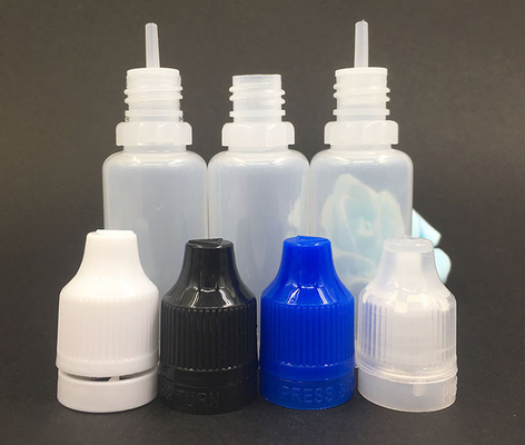Bouteilles de gouttelette en verre personnalisées avec des capacités et des bouchons de gouttelette variés