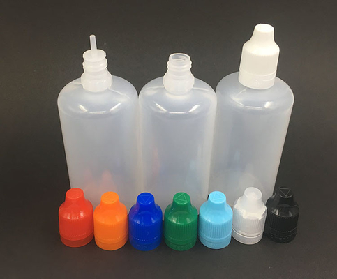 Bouteilles gouttelettes en verre lisse Dispensateur de liquide à logo personnalisé pour personnaliser l'emballage