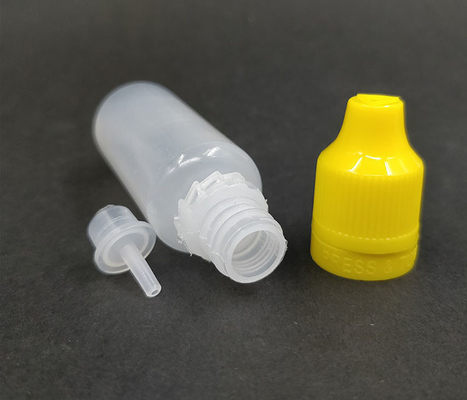 Bouteilles gouttelettes en verre lisse Dispensateur de liquide à logo personnalisé pour personnaliser l'emballage