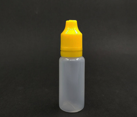 Bouteilles à goutte à goutte transparentes noires personnalisées 10 ml-120 ml Surface lisse pour le stockage de liquide