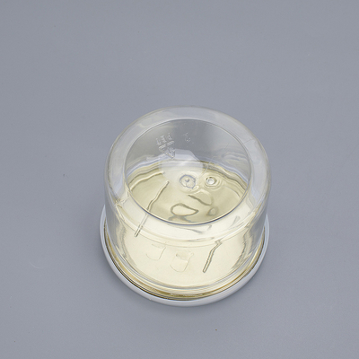 Contenants en plastique transparents avec logo personnalisé pour un stockage sécurisé