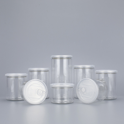 Contenants en plastique transparents avec logo personnalisé pour un stockage sécurisé