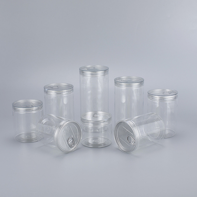 Récipients de pots imprimés sur mesure avec couvercle en aluminium scellé par une feuille sensible à la pression