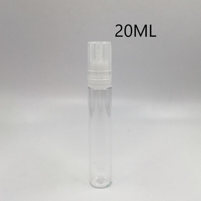 Bouteilles à gouttelette liquide en PET imprimées sur mesure Cap à vis transparent avec différentes capacités