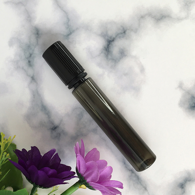 E PET liquide bouteille ronde Cap à vis transparent Impression personnalisable