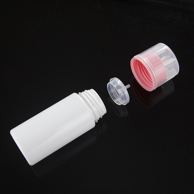 E Bouteille en PET liquide type de cou à l'épreuve des enfants technologie d'impression par écran couleur transparente