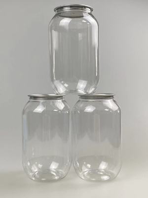 Boîtier cosmétique en plastique lisse personnalisé avec finition transparente pour un logo et un design personnalisés