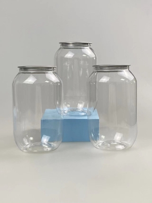 Boîtier cosmétique en plastique lisse personnalisé avec finition transparente pour un logo et un design personnalisés