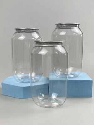 Boîtier cosmétique en plastique lisse personnalisé avec finition transparente pour un logo et un design personnalisés