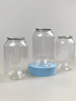 Bouteille cosmétique transparente personnalisée avec une surface lisse et une pression sensible