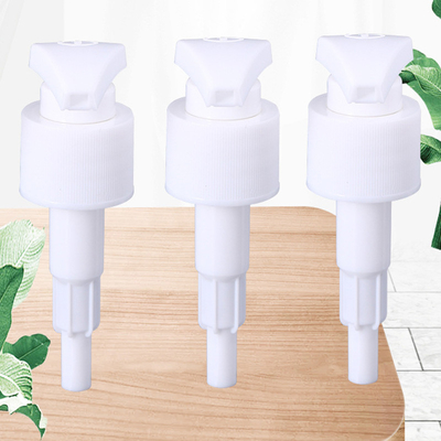 Bouteilles de lotion en plastique ronde personnalisables PET/PE/HDPE clair pour 30 ml - 60 ml de volume avec option d'impression à écran