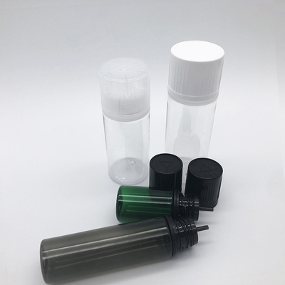 Bouteilles rondes en PET E liquide avec sérigraphie personnalisée de logo - différentes tailles disponibles