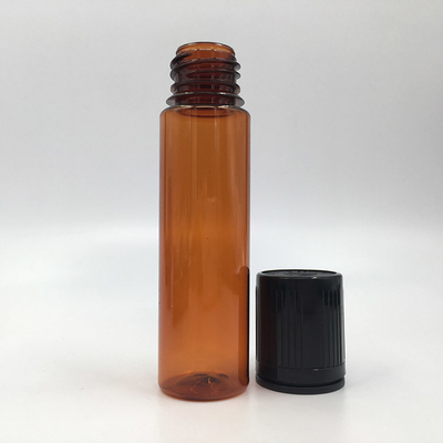 Bouteille de liquide / bouteille à goutte-à-goutte de liquide transparente en PET à vis à capuche personnalisée dans diverses capacités