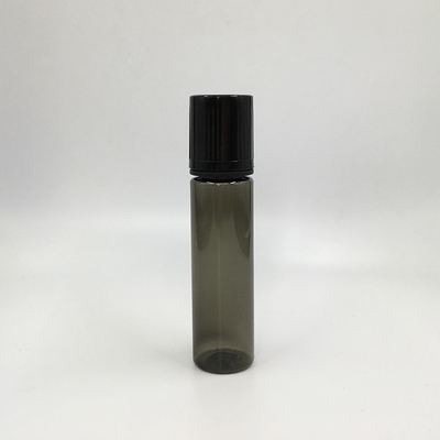 Bouteille de liquide / bouteille à goutte-à-goutte de liquide transparente en PET à vis à capuche personnalisée dans diverses capacités