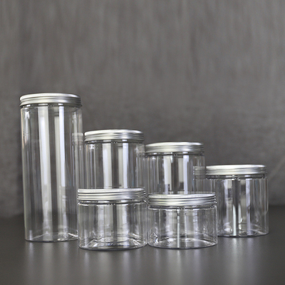 Stockage de boîtes en plastique personnalisable avec corps / couvercle transparent