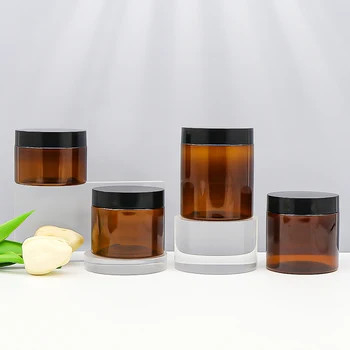 Contenants de pots en plastique personnalisables avec couvercle en aluminium scellé pour la fraîcheur
