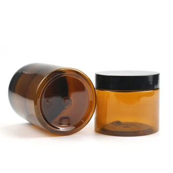 Contenants de pots en plastique personnalisables avec couvercle en aluminium scellé pour la fraîcheur
