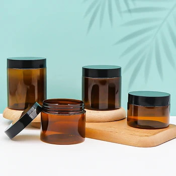 Contenants de pots en plastique personnalisables avec couvercle en aluminium scellé pour la fraîcheur