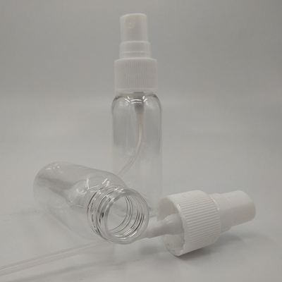 Bouteille de pulvérisation en PET transparente à surface lisse pour un usage quotidien Conception classique dans diverses capacités