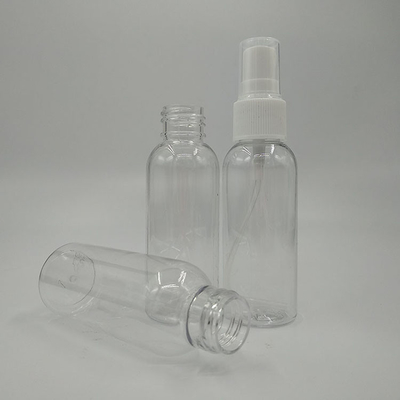 Bouteille de pulvérisation plastique PET transparente classique pour une utilisation quotidienne dans différentes tailles