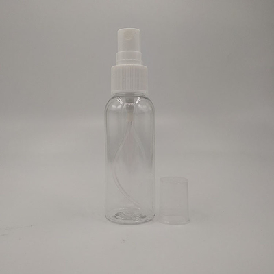 Bouteille de pulvérisation plastique PET transparente classique pour une utilisation quotidienne dans différentes tailles