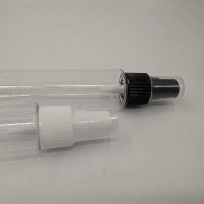 Bouteille de pulvérisation en PET classique transparente ronde Conception durable Capacités diverses pour un usage quotidien