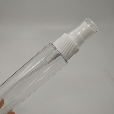 Bouteille de pulvérisation en PET classique transparente ronde Conception durable Capacités diverses pour un usage quotidien