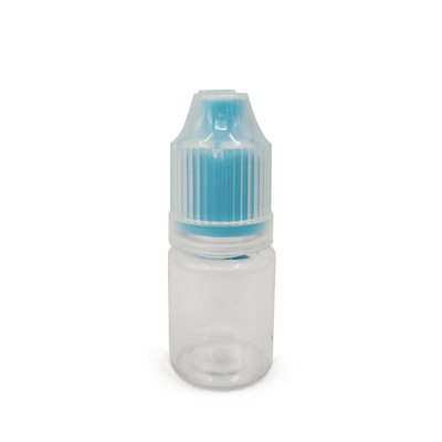 Bouteilles liquides en PET rondes et imprimées sur écran avec logo personnalisé couleur transparente