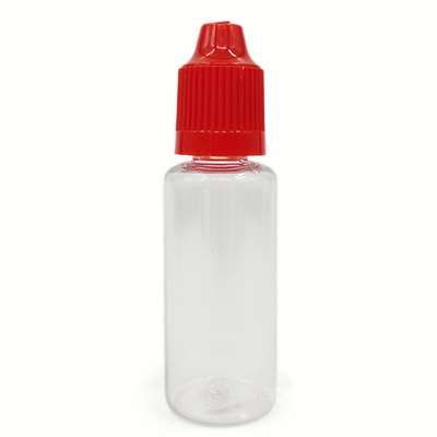 Bouteilles de liquide en PET rondes et imprimées sur mesure avec un capuchon à l' épreuve des enfants