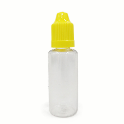 Bouteilles de liquide en PET rondes et imprimées sur mesure avec un capuchon à l' épreuve des enfants