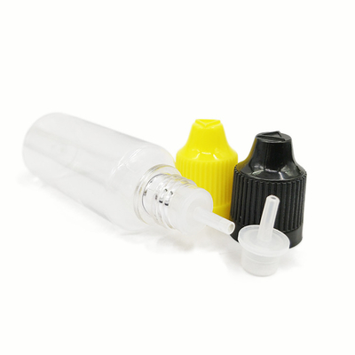 Bouteilles de liquide en PET rondes et imprimées sur mesure avec un capuchon à l' épreuve des enfants