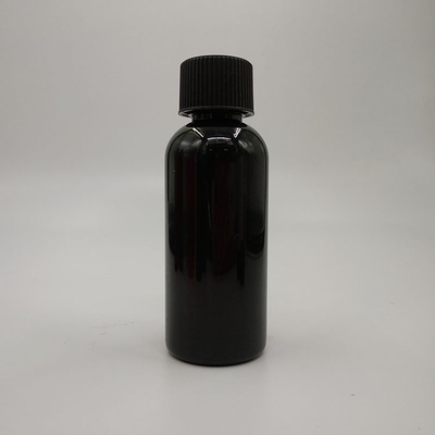 Bouteilles en plastique à vis liquide avec personnalisation du panneau d'étiquette