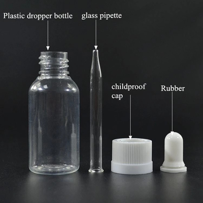 Impression de récipients en plastique de 5000 pièces en verre