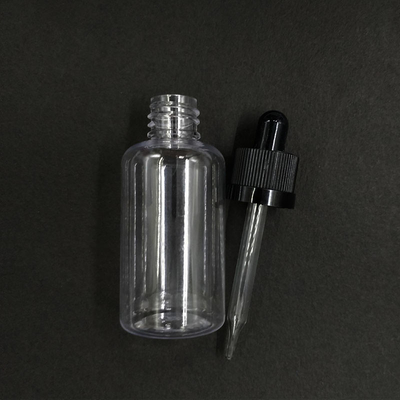 Bouteilles gouttelettes en verre lisse pour liquide - Cap de gouttelette de différentes tailles 10ml-120ml