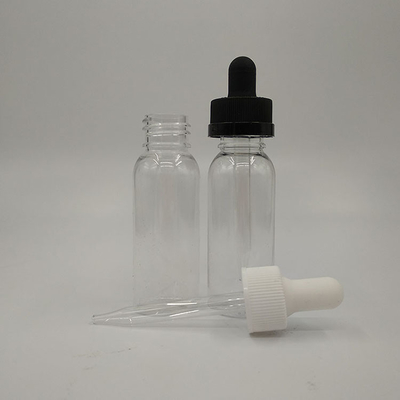 5000pcs Bouteilles de gouttelette en verre noir transparent pour le liquide Logo personnalisé Tailles différentes