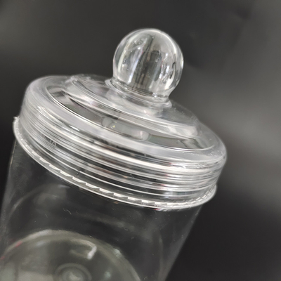 Logo personnalisé scellant le bocal de beauté en plastique / le bocal de conteneur en plastique avec un joint sensible à la pression