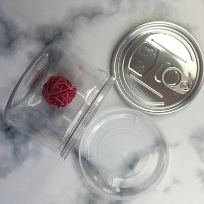 Boîtier cosmétique en plastique personnalisé avec joint sensible à la pression et différentes options de capacité