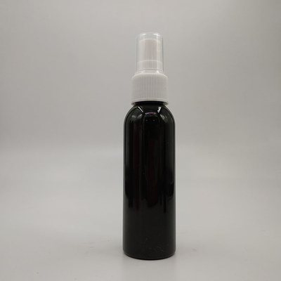 Bouteille de pompe en plastique PETG ronde transparente de 118 mm pour la distribution de shampooing