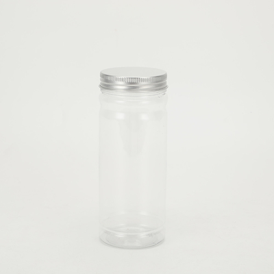 Des bocaux de nourriture vides en plastique transparent personnalisables 2 oz-8 oz avec couvercles