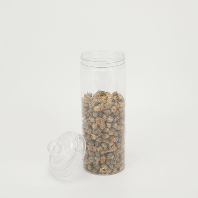 Des bocaux de nourriture vides en plastique transparent personnalisables 2 oz-8 oz avec couvercles