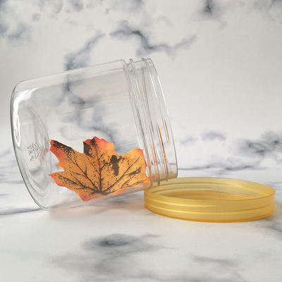 Contenants en plastique personnalisés avec couvercle transparent ou en aluminium et joint de plaque d'aluminium