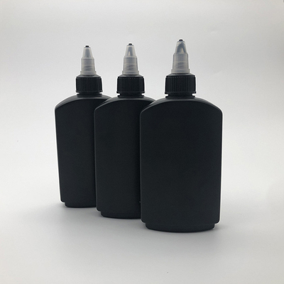 Bouteilles de gouttelette en plastique transparent et brillant personnalisées avec logo imprimé pour l'emballage des huiles essentielles liquides