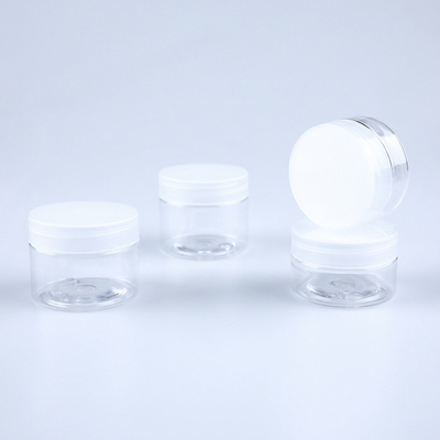 100 ml 120 ml 4 oz 200 ml 300 ml Bouteille de démaquillage du corps Matte Blanc Contenant Bouteilles en plastique